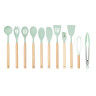 SATOSHI Аллон Набор кухонных принадлежностей 12пр., зеленый, силикон