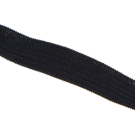 Резинка бельевая 1,0см х 2,2м, полиэстер, цвет черный