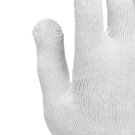 Перчатки х/б, ПВХ покрытие, "Шахматный облив", 5 пар в упаковке, 10 класс