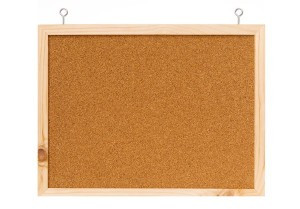 Доска пробковая 30х40 Элементари, деревян.рама 1041198