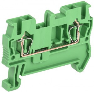 IEK Клемма пружинная КПИ 2в-2,5 31А зеленый YZN11-002-K06