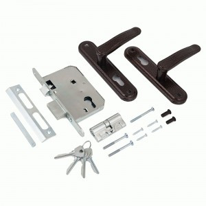 Омега Д-град ЗВ.7.3 (ЗВ7.03) медь  м/о 55 Замок врезной с/руч (10)