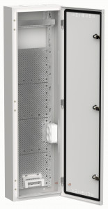 IEK TITAN 5 щит (корпус) метал. мультимедиа ЩРн-84 (1085х310х140) навесной бел IP30 TI5-51-N-084-30