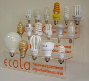 Ecola  Стенд настольный три ступеньки