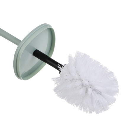 Ёрш для унитаза тм VETTA Сидней, пластик, PP, оливковый, 9,5x39,5см