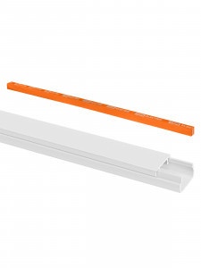 TDM кабель-канал 15х10 белый (24м, цена за 1м) (24!) SQ0402-0802