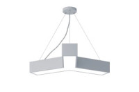 ЭРА св-к св/д Geometria Igrek 28W(1750lm) 4000K 4K бел. IP40 подв. 600х600х80 SPO-141-W-028 3258