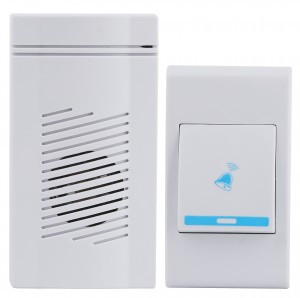 ЭРА звонок беспроводной A05 100м, 32 мелодии, 3хААА/A23 с кнопкой, индик., белый, IP20, BL 6896