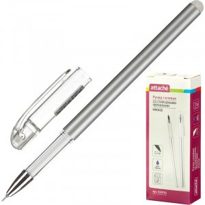 Ручка гелевая Attache стираемая, синий, 0,5мм 919791