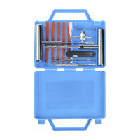 ЕРМАК Набор для ремонта бескамерных шин в кейсе 12 предметов