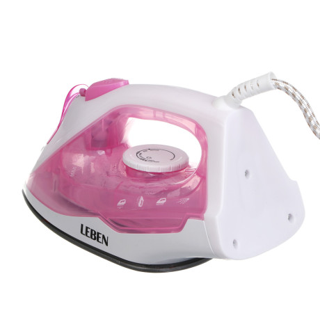 LEBEN Утюг с отпаривателем 1800 Вт, тефлон