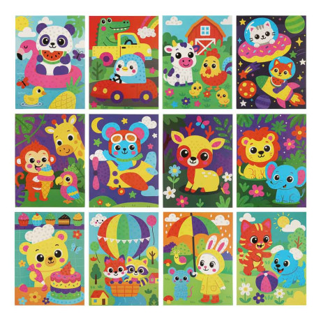 Аппликация из страз ХОББИХИТ, 19х26см, бумага, пластик