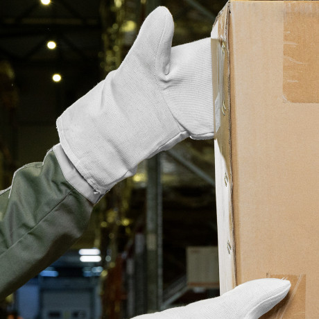 Рукавицы зимние, защита от пониженных температур и мех воздействий, утеплитель ватин, 2 размер Сибртех