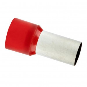 EKF Наконечник штыревой втулочный изол. НШвИ 95-25 красный (уп.50шт, цена за уп) nhvi-95.0-25