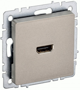 IEK BRITE мех. роз. СУ HDMI РHDMI-0-БрШ, шампань BR-H10-K37