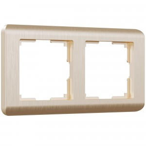 Werkel рамка СУ 2 мест. Stream (шампань) (WL12-Frame-02 a034612)W0022111 a051263