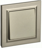 IEK BRITE выкл. СУ 1 кл. 10А, 230В, шампань ВСР10-1-0-БрШ BR-V10-0-10-K37-F