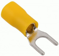 IEK GENERICA наконечник изолир. НВИ 5,5-5 вилка 4-6мм желтый (100шт) UNL10-006-6-5-G