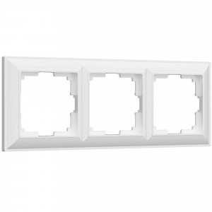 Werkel рамка СУ 3 мест. Fiore (белый)  (WL14-Frame-03 a038839)W0032201 a051020
