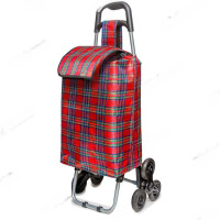 Сумка-тележка 20кг NA1016-8 Красная клетка х10