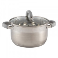 Кастрюля с крышкой "Felicita", 5,1л, 22*13,5см, нерж.сталь 9389 Mallony