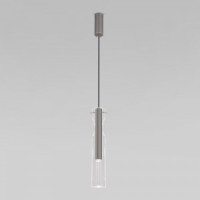 Eurosvet св-к св/д подвес. 12W 1018lm 4000K 460x80 мет. прозр./серый Swan 50253/1 LED a063276