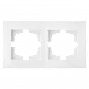 Bylectrica НОВЫЙ СТИЛЬ Рамка СУ 2 мест. белый (ЮЛИГ.735212.552)