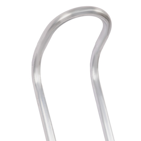 Движок для уборки снега пластиковый, 670 х 530 х 1410 мм, алюминиевая рукоятка, Сибртех