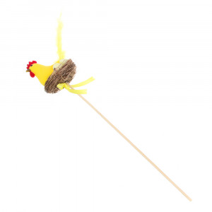 LADECOR Топпер Курочка в гнезде, 2 цвета, пластик