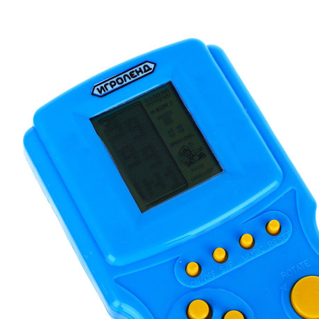 ИГРОЛЕНД Головоломка электронная "Сложи кубики", пластик, 12,5х6см, 4 цвета