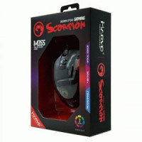 Мышь игровая MARVO M355,  9 кн, 1200-4800dpi, USB,  чёрный