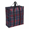 VETTA Сумка хозяйственная, "Шотландка", 45х50х20см, 45л, до 10кг, полипропилен, 3 цвета