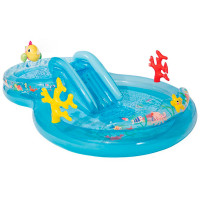 INTEX Игровой центр "UNDER THE SEA", от 2 лет, 310x193x71 см, 56143