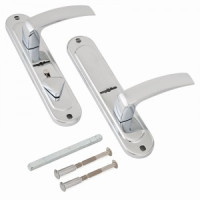 Апекс HР-42.0101-S-C-CR-L хром лев. для сувальд.замков ЗД Комплект ручек (18)