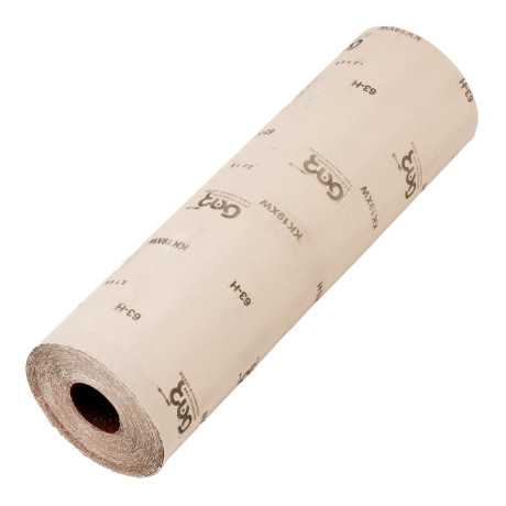 Шкурка на тканевой основе, зернистость № 63, 775 мм х 20 м, "БАЗ"