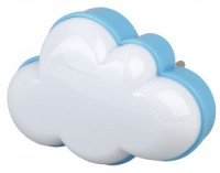 ЭРА ночник св/д детский NN-605 0.5W пластик, белый, 220V, фотосенсор NN-605-LS-W