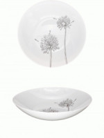 Тарелка суповая ВДОХНОВЕНИЕ 20см, 550мл стеклокерамика (кратность 6шт!!!) МФК LPKSP80/K2412