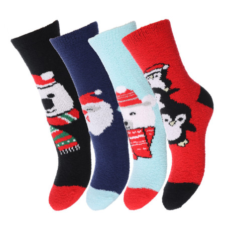 GALANTE Носки женские "пенка", р.23-25, 95% полиэстер, 5% спандекс, разноцветные