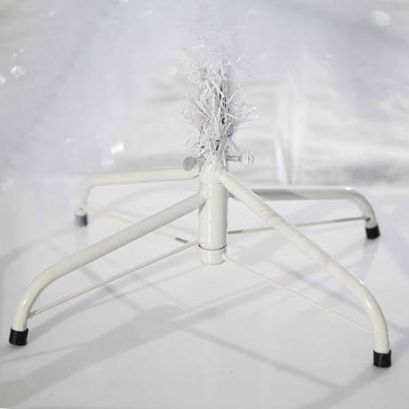 Елка HJ180-87 180 см БЕЛАЯ 160 веток пластиковая подставка