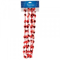 Бусы &quot;Эллипс&quot; цвет красный Волшебная страна 104065