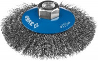ЗУБР &quot;ПРОФЕССИОНАЛ&quot;. Щетка коническая для УШМ, витая стальная проволока 0,3мм, 115ммхМ14
