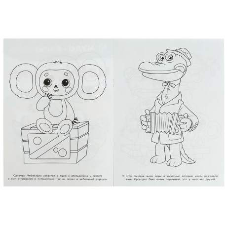 УМКА Раскраска "Чудо-раскраска", бумага, 21,4х29 см, 8 стр., 10 дизайнов