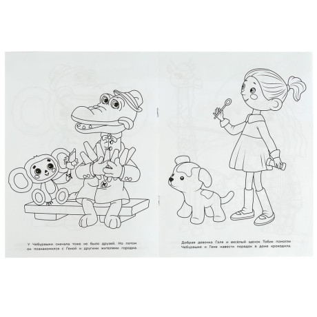 УМКА Раскраска "Чудо-раскраска", бумага, 21,4х29 см, 8 стр., 10 дизайнов