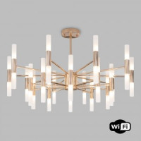 Bogate&#039;s Люстра G4 40x3W 800x500 металл белый/золото Bastone 351 a054007