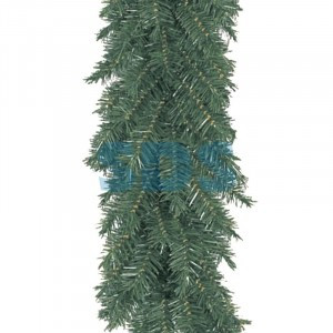 Гирлянда «Еловый шлейф», 2,7 м,  диаметр 30 см Ветки Литые + ПВХ