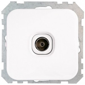 Bylectrica Гармония мех. роз. СУ телевизионная TV, белый (корп. ABS) ТР-041