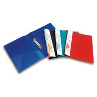 Папка на 2-х кольцах пласт. 17/32мм А4 ATTACHE F502/07 черная Р 50273