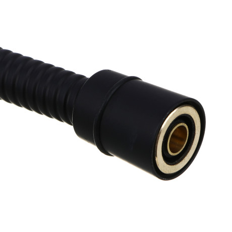 RAIN Шланг для душа, 150см, 1/2"(Имп)-1/2"(Имп), сталь, латунь, EPDM, антитвист, черный