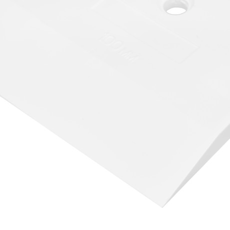 Шпатель, белая резина, 100 мм Сибртех