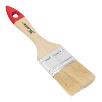 Кисть плоская &quot;Стандарт&quot; 2&quot; (50 мм) натуральная щетина, деревянная ручка MTX